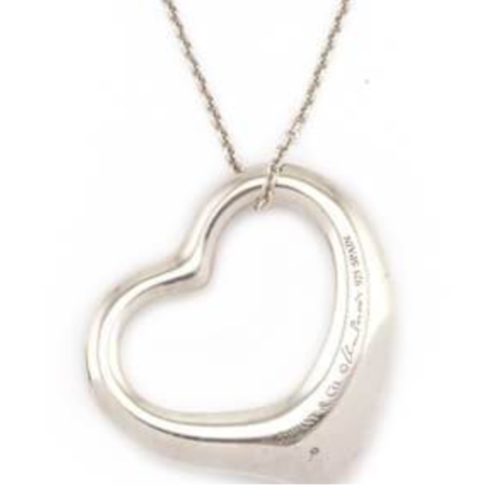 Tiffany & Co. Open Heart Pendant without chain